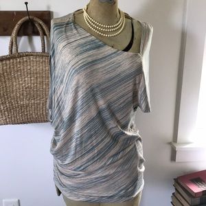 Anthro top w/fun neckline